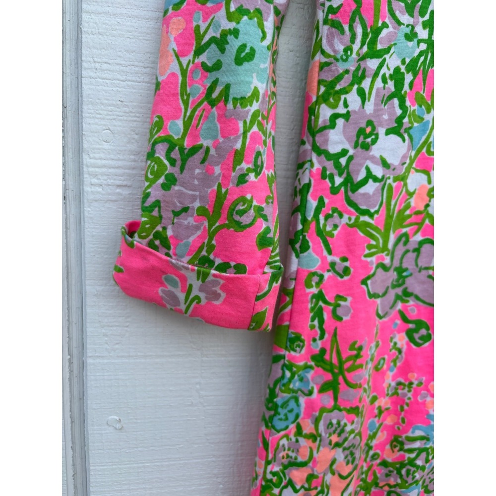 Lilly Pulitzer Palmetto Short Dress, 3/4 Sleeves, Sz XXS - Picture 5 of 8